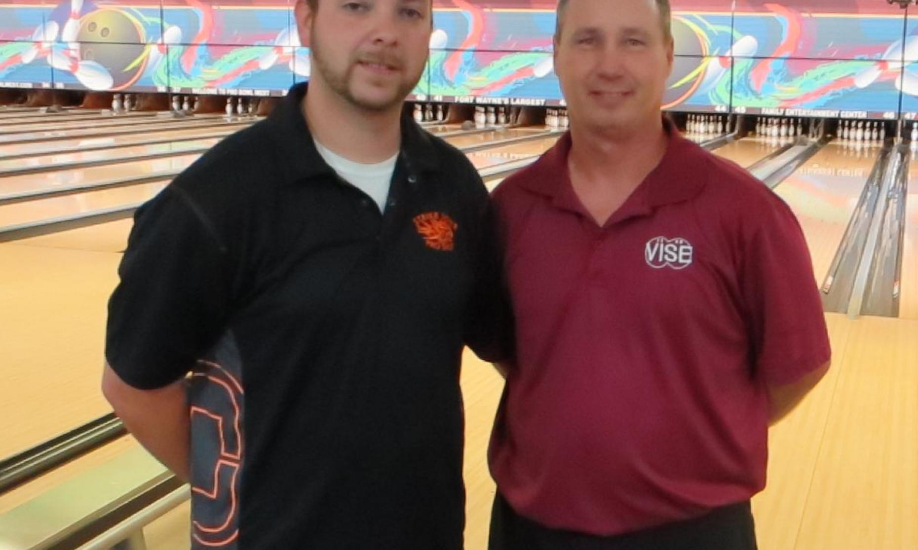 2013 MSBS Fort Wayne Open Champion JR Raymond and Runner-Up Todd Book