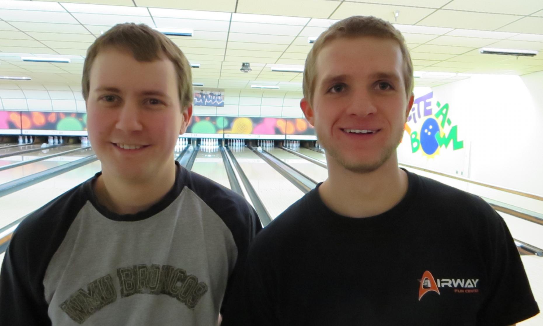 Champion David McDonald (left) and Runner-up Justin Houser (right)