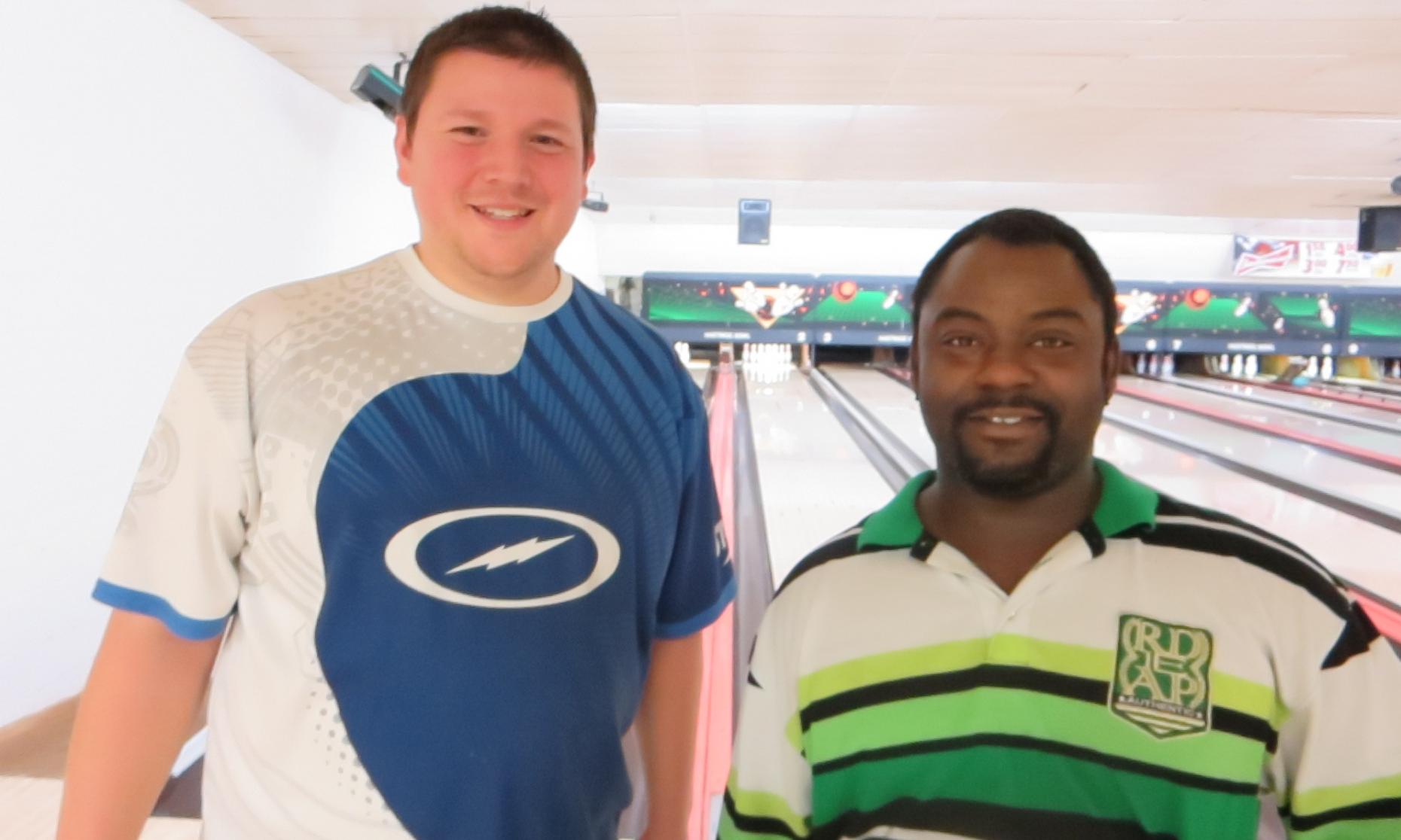 Champion Jason Rasinske (left) and Runner up LaJuan White (right)