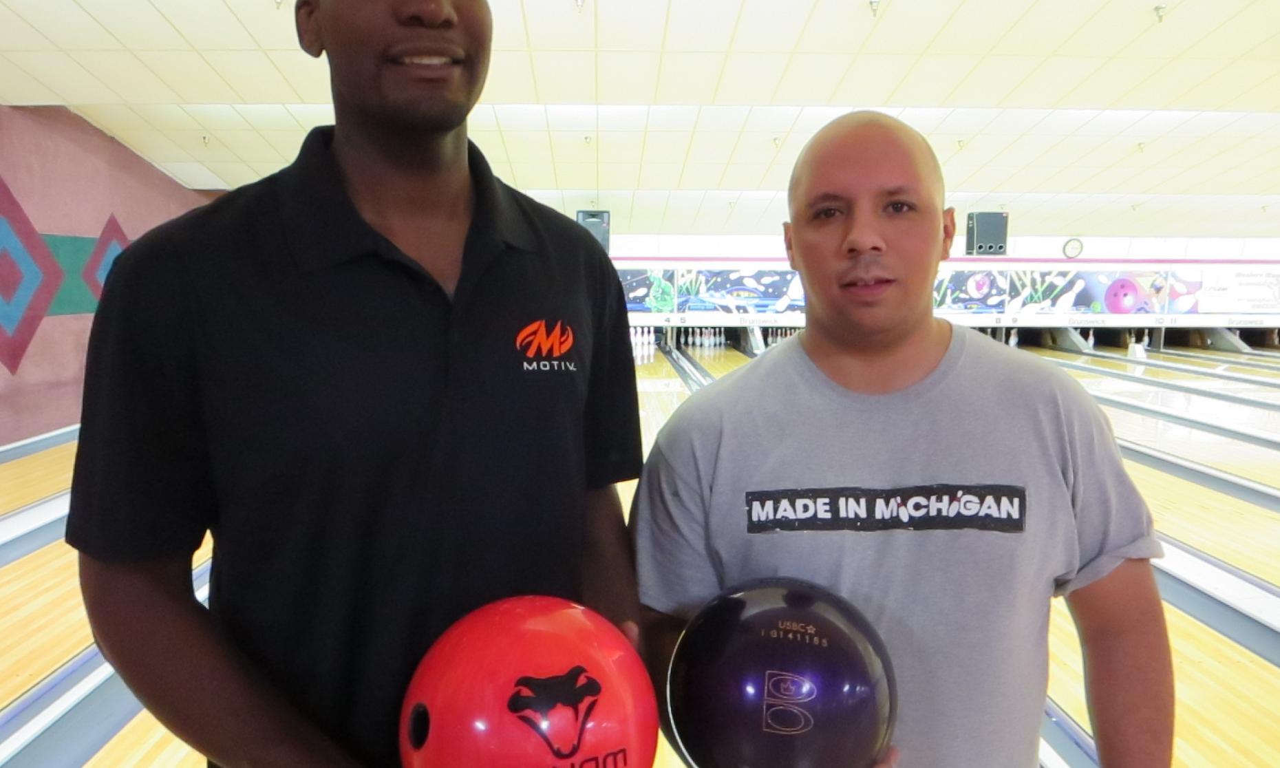 Champion Lonnie Jones (left) and Runner-up Ronnie Sparks, Jr. (right)