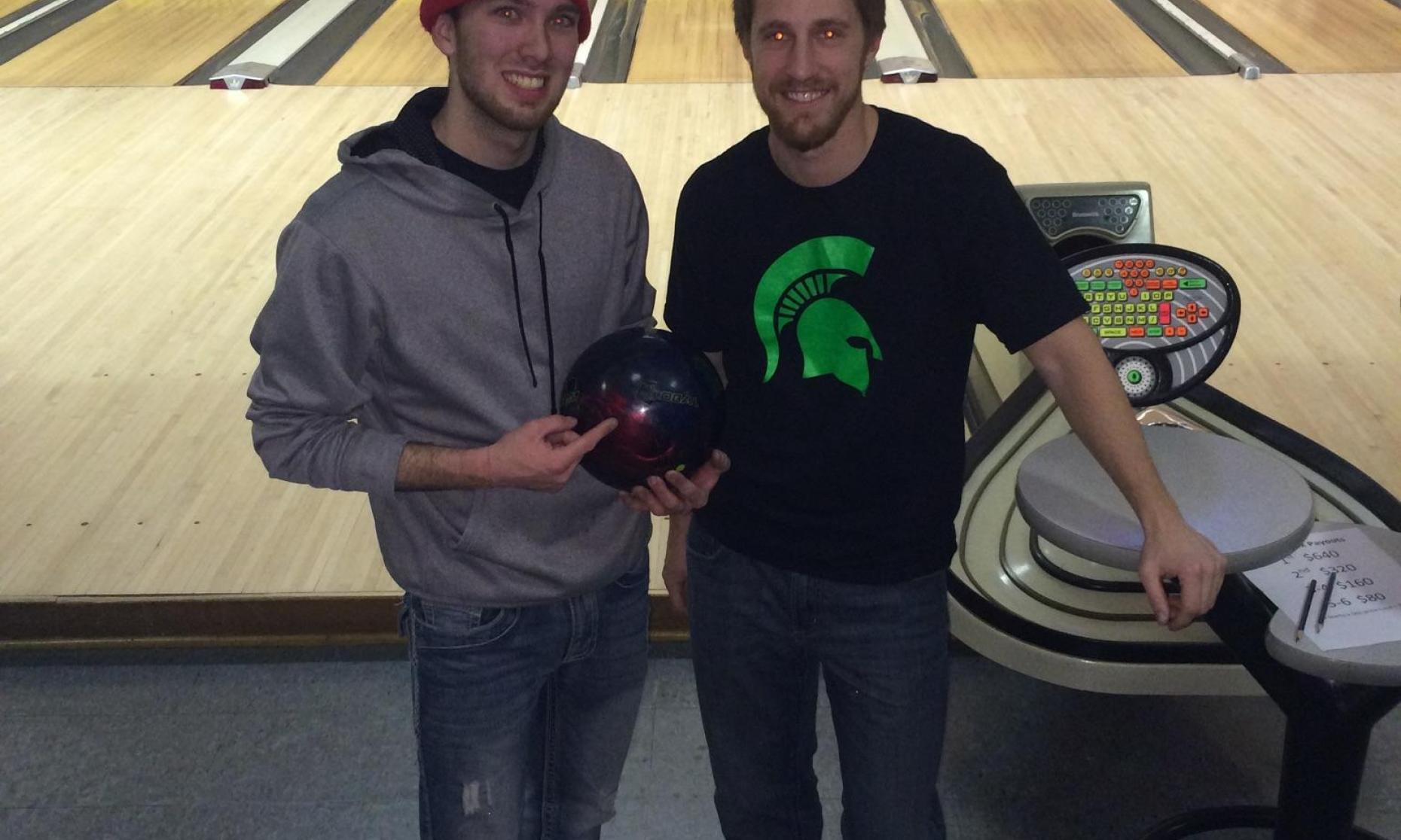 Tournament Champions Kyle King (left) and Dan Pollak (right)