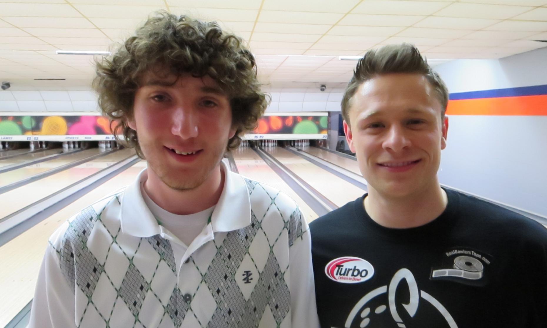 Runner up Chandler Stevens (left) and Champion Nick Kokenos (right)