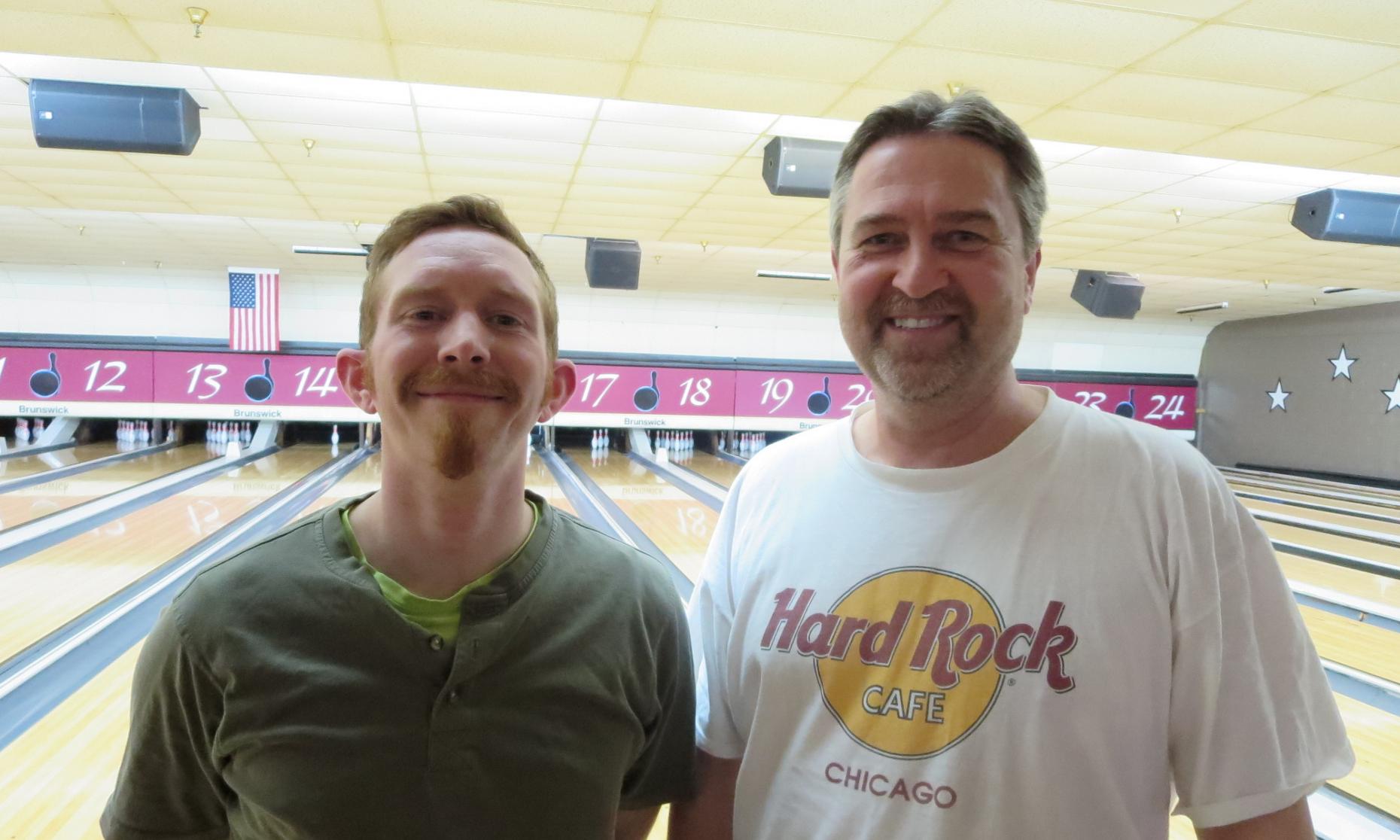 Runner-Up David Reaume and Champion Ken Wyatt