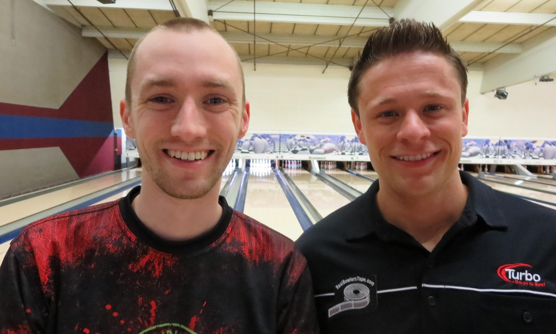 Champion Aaron Lorincz and Runner-up Nick Kokenos