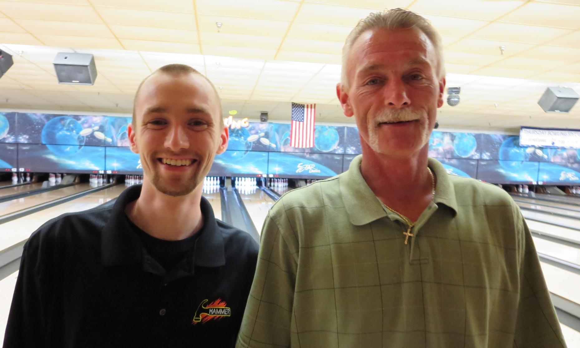 Champion Aaron Lorincz and Runner-Up Gary Schluchter