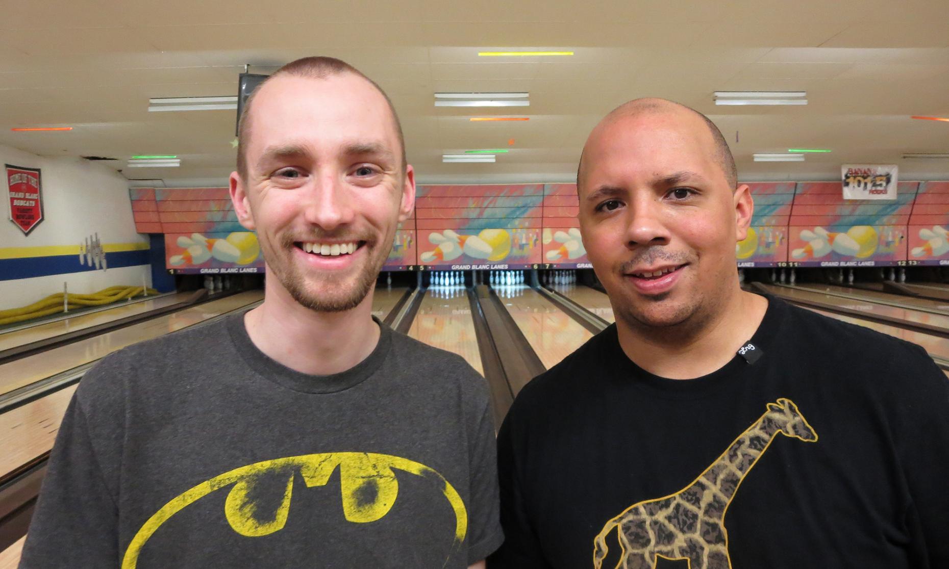 Runner-up Aaron Lorincz and Champion Ronnie Sparks, Jr.