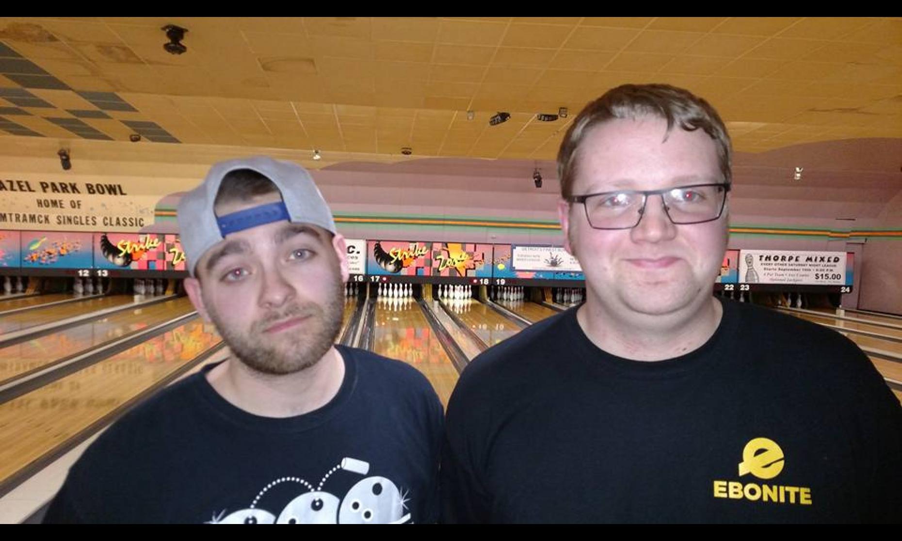 Runner-Up Frank Snodgrass & Champion Charles Easton