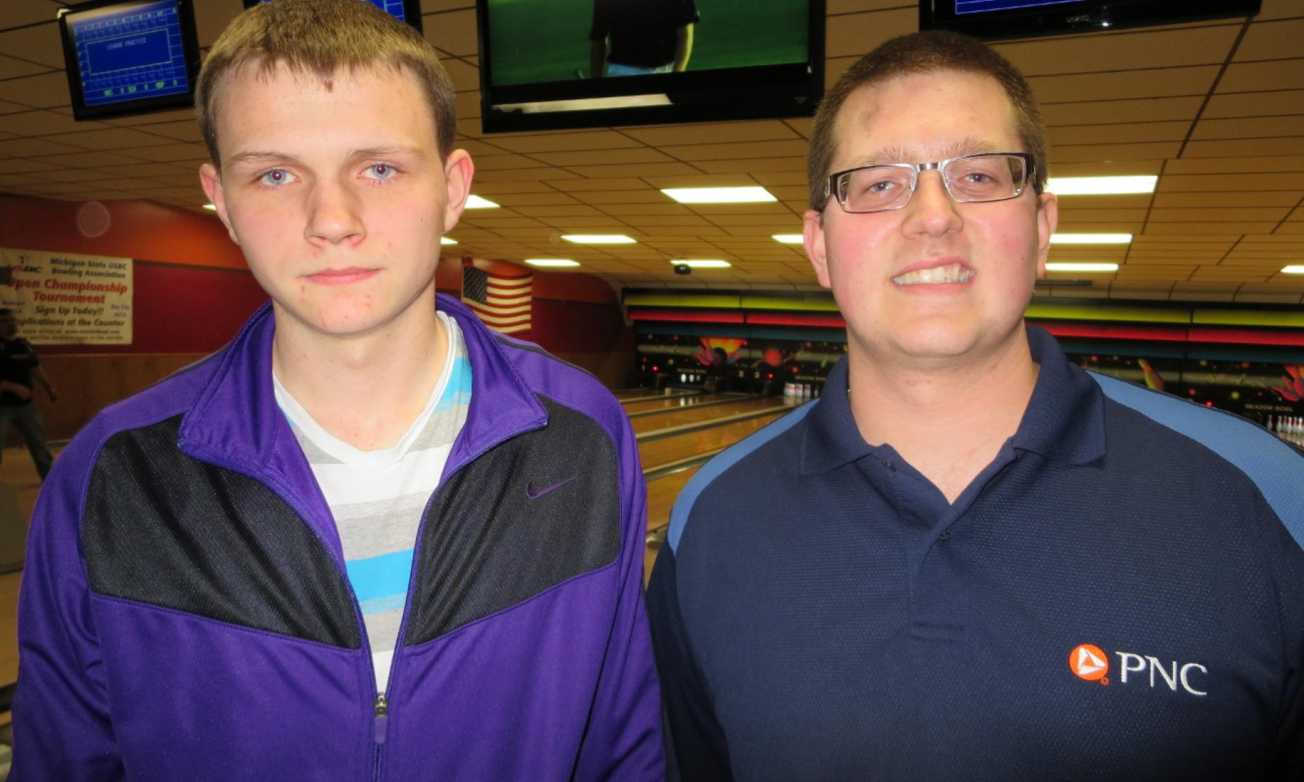 Runner-Up Andrew Anderson and Champion Eric Scott