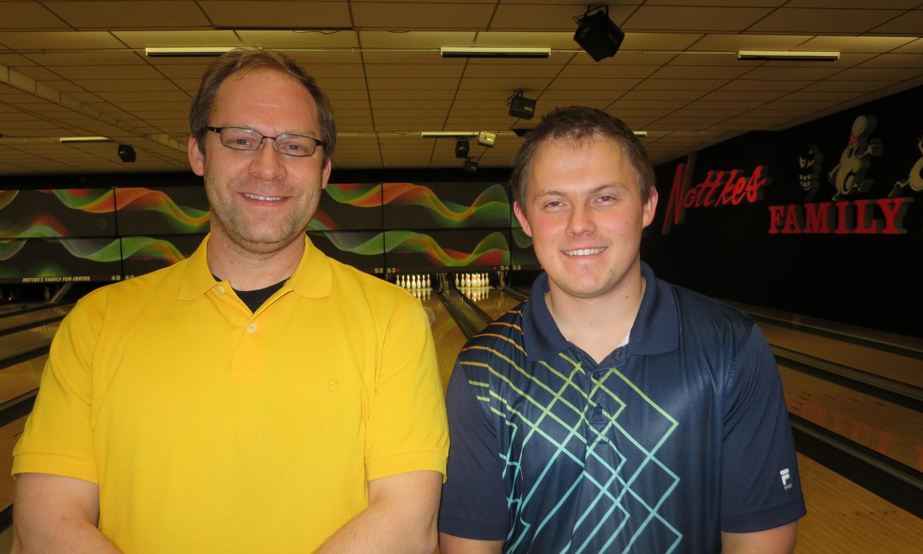 Nottke's Sweeper Runner-Up Jim Cox and Champion Zach Brandt