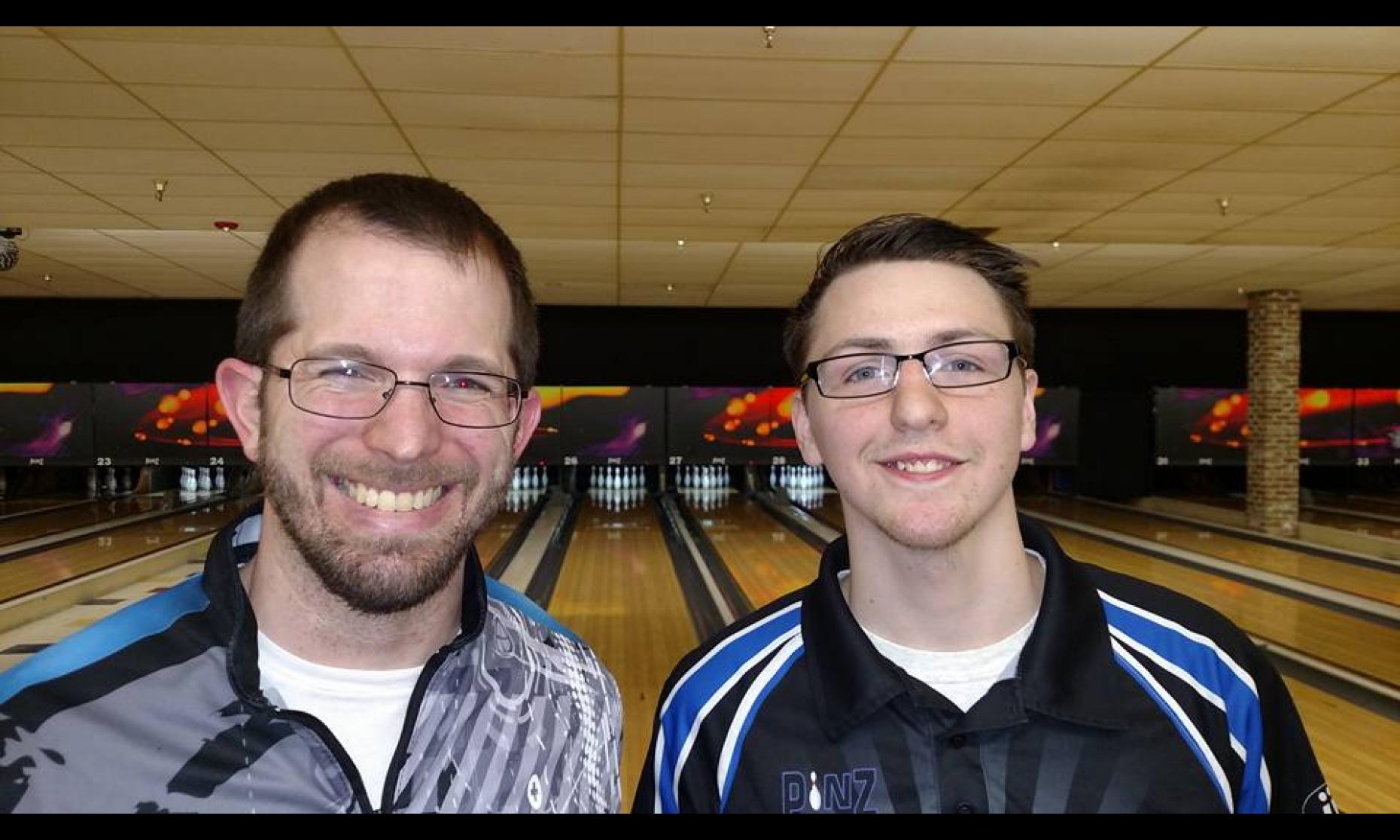 Runner-Up Aaron Koch & Champion Zach Brandt