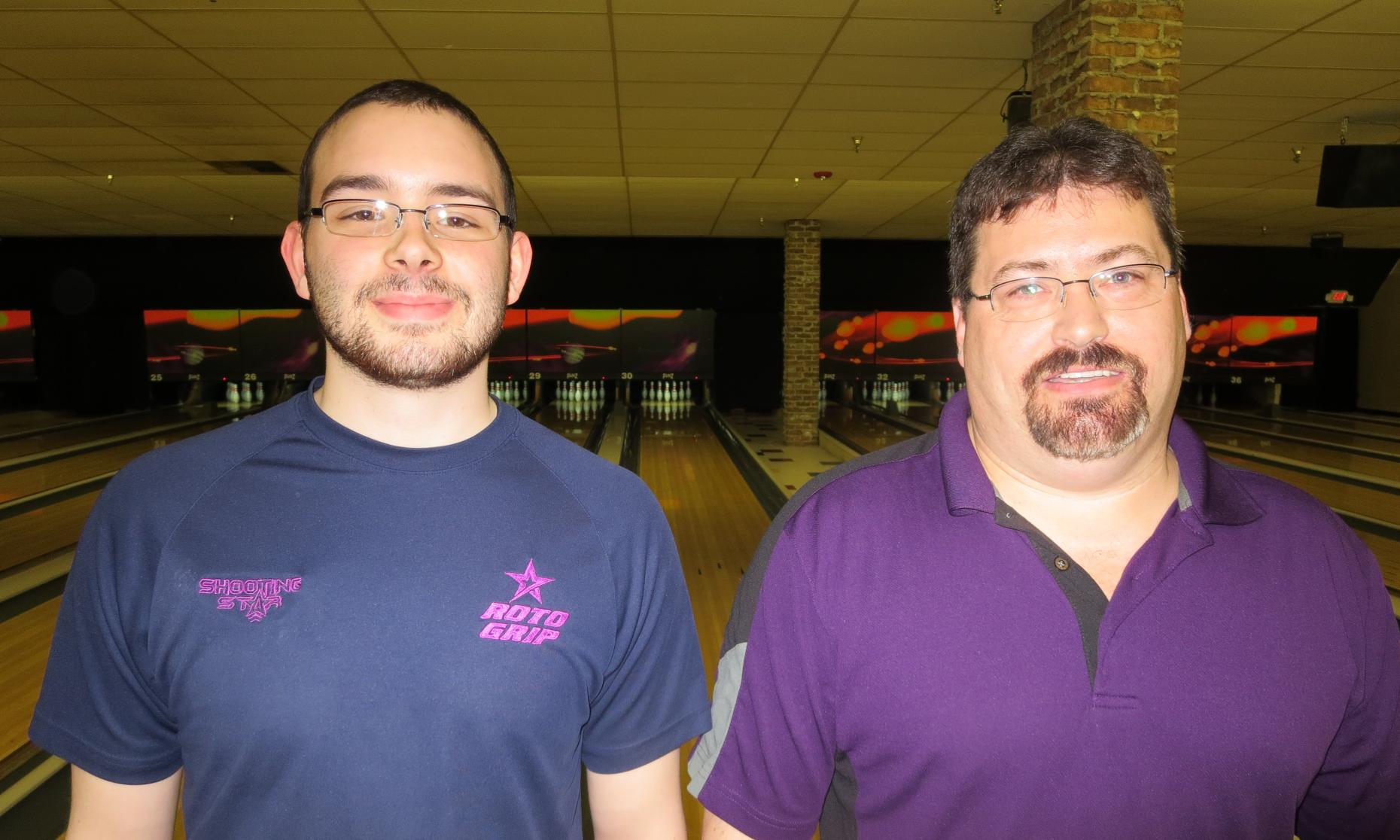 Pinz Sweeper Champion Drew Klingler and Runner-Up Myke Brandt