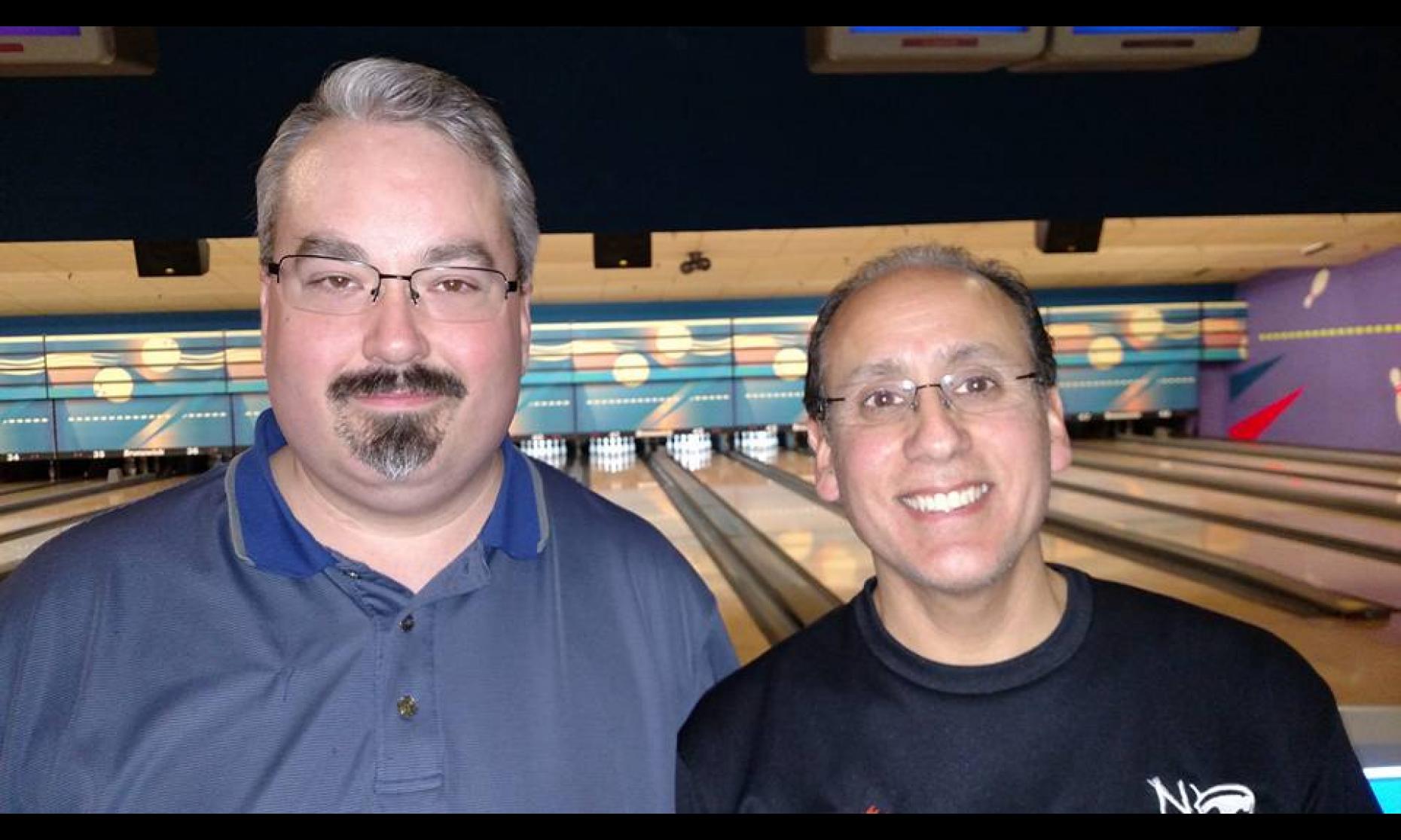 Runner-Up Brian Regan & Champion Ernie Segura