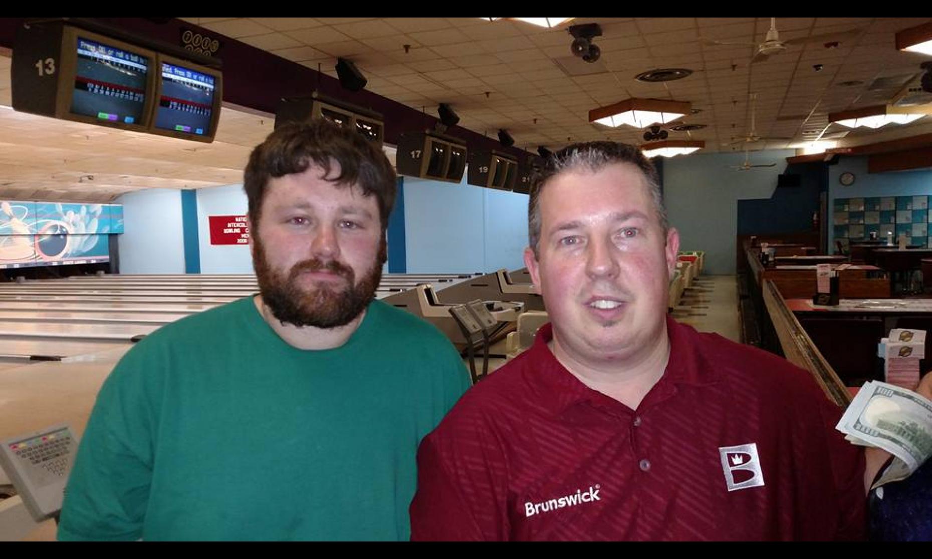 Runner-Up Rolan Thomas & Champion Tom Smallwood