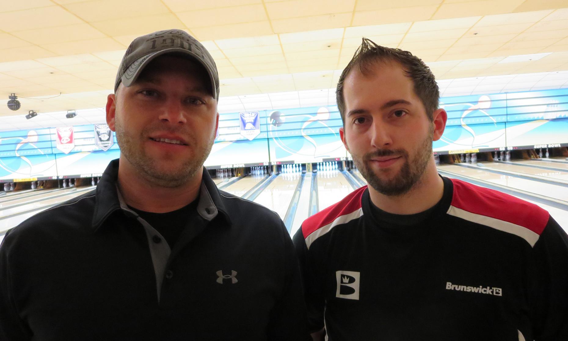 Runner-up Shane Dufresne and Champion Abed Daher