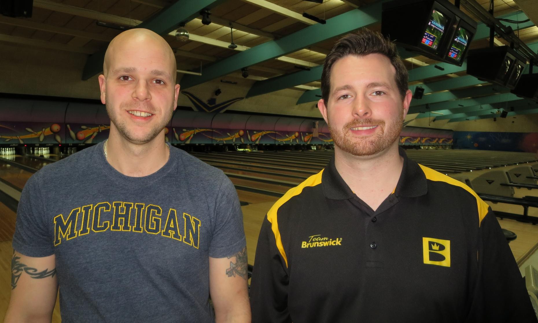 Thunderbird Sweeper Runner-Up Michael Chism and Champion Jeff Edwards