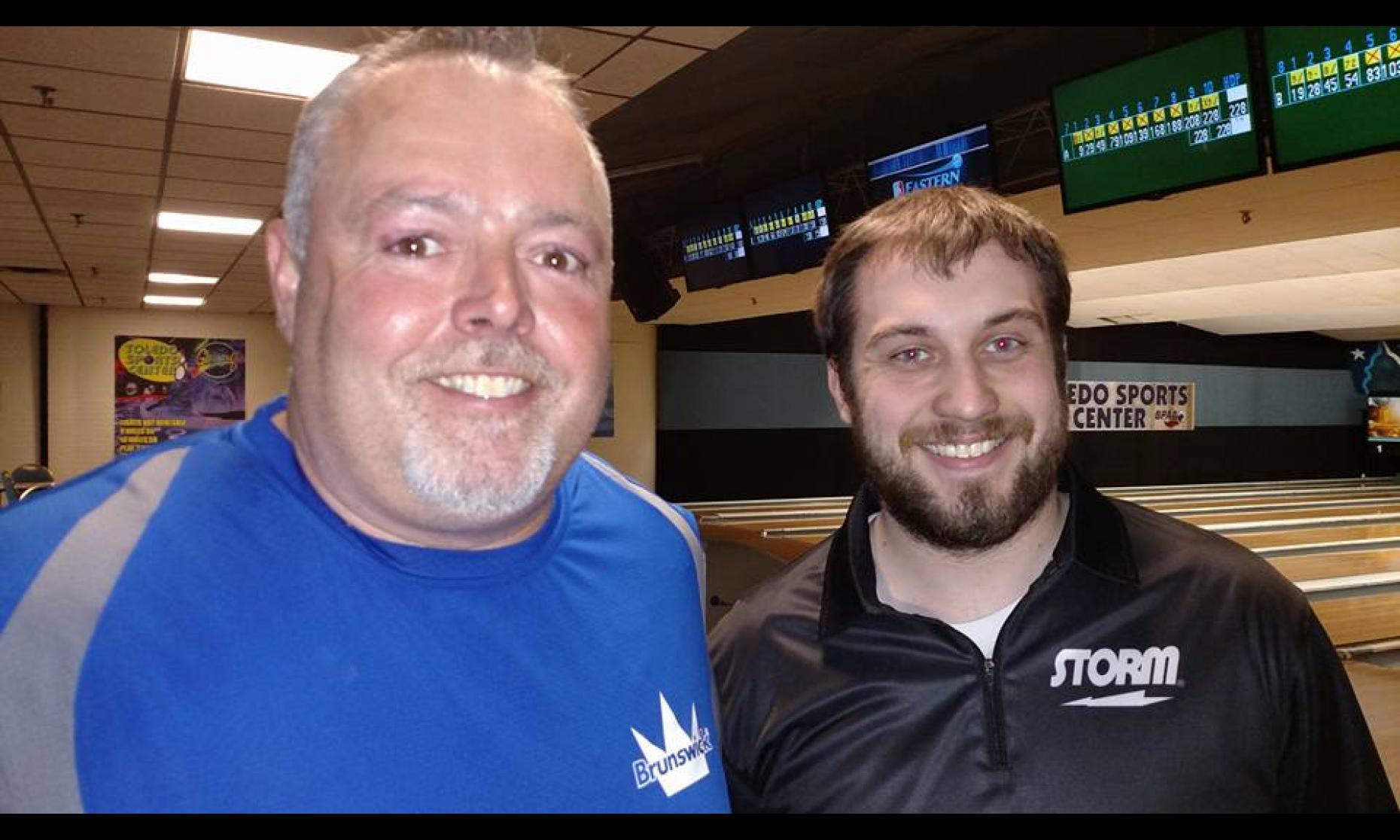 Champion Chris Hayward & Runner-Up Travis Kominek Champion Chris Hayward & Runner-Up Travis Kominek