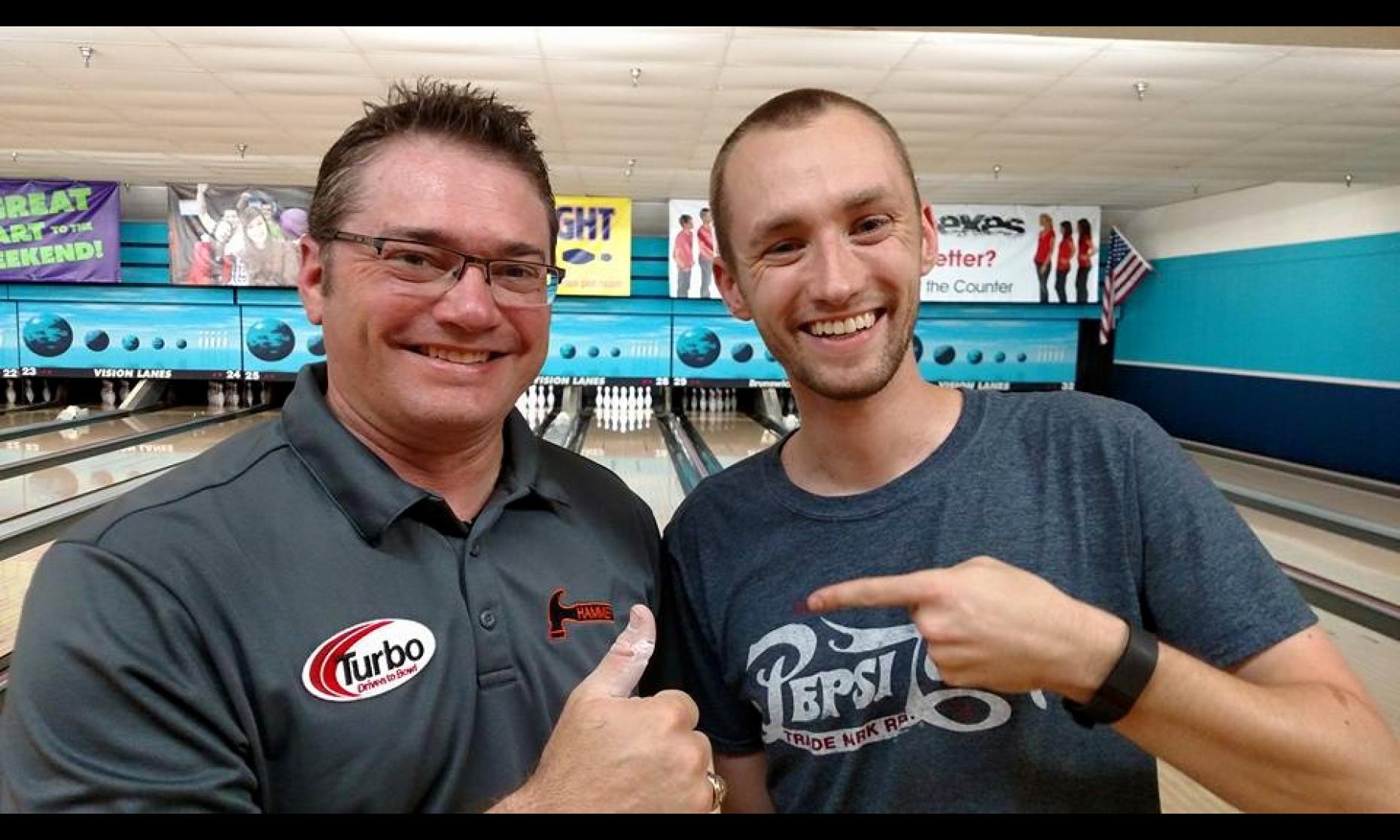 Champion Dave Wodka & Runner-Up Aaron Lorincz